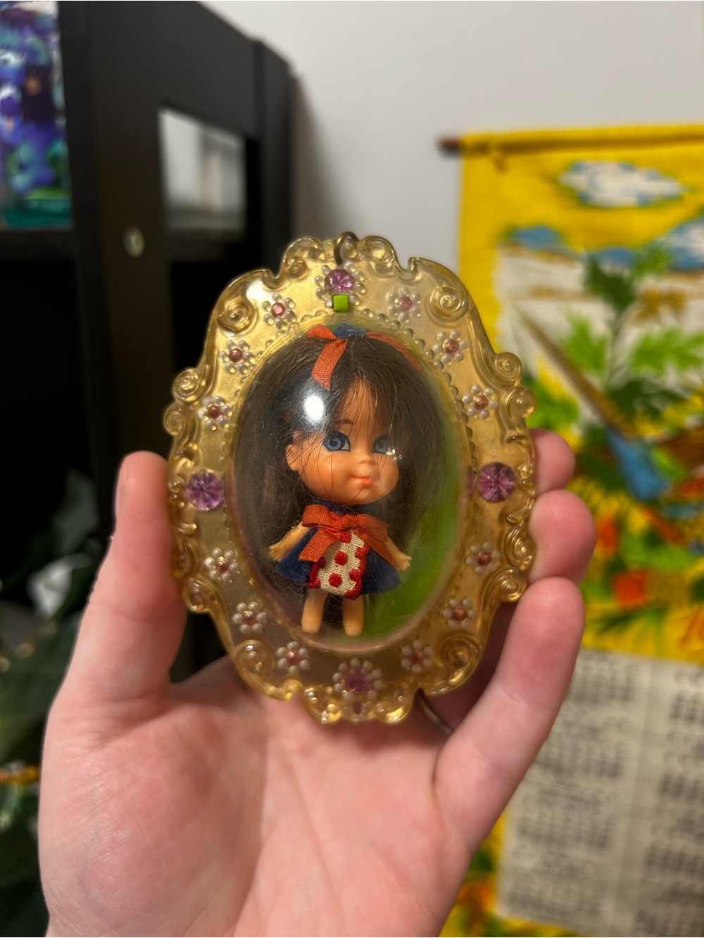 1966 Mattel Lucky Locket Liddles Liz Mini Doll